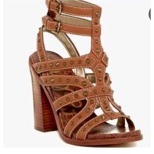 Sam Edelman Keith Open Toe Studded Strappy Sandals - Womens Size 8.5M